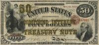 p303 from United States: 50 Dollars from 1864